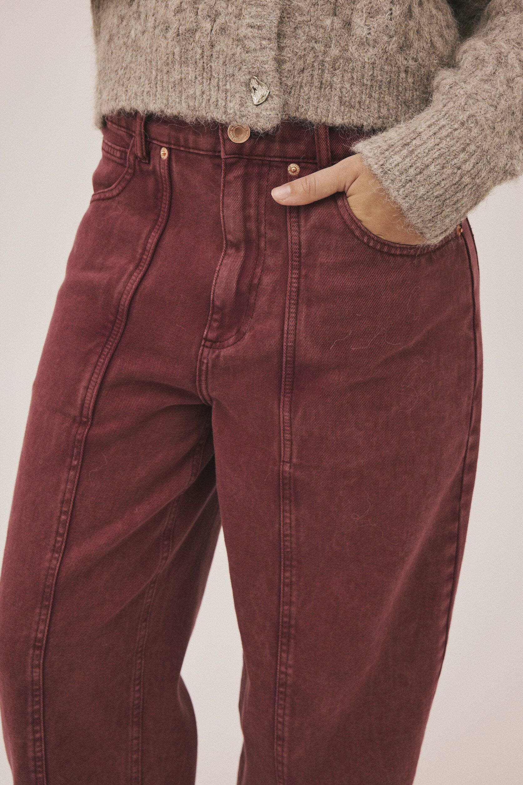 Emma M125 Barrel jeans - 100% &Oslash;kologisk bomuld GOTS