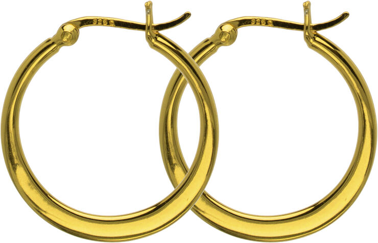 Classic Asta øreringe. Diameter: 25 mm.