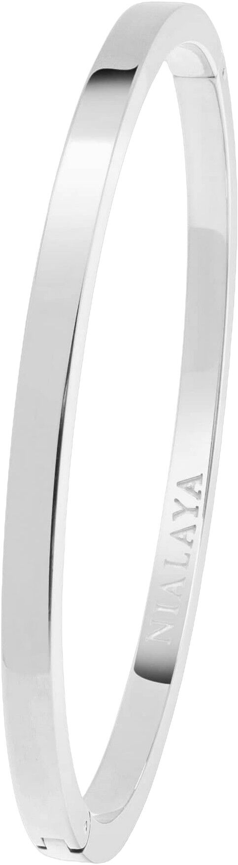 Men's Silver Simplicity Bangle