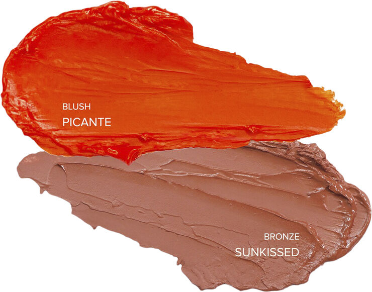 Sunkissed Peach Blush and Bronze 2-Piece Mini Kit