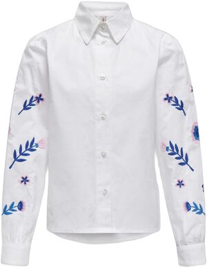 KOGZORA LISE LS EMB. SHIRT WVN