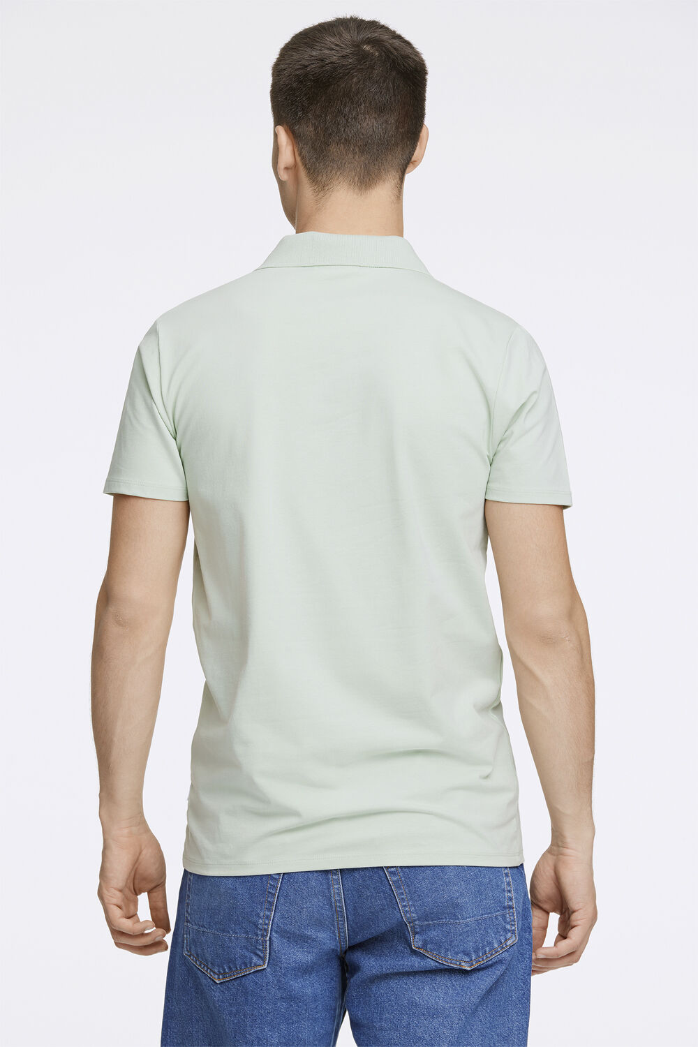 Stretch polo shirt S/S