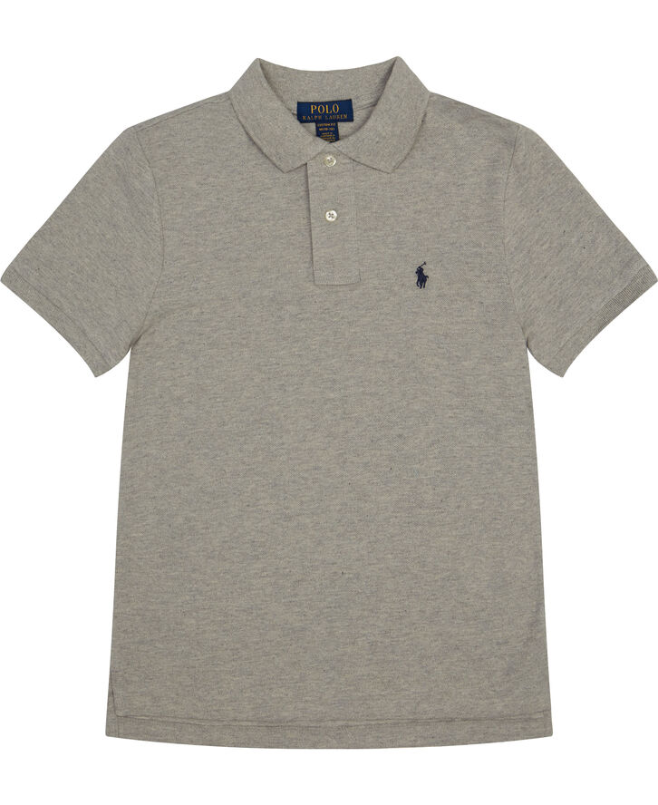 Slim Fit Cotton Mesh Polo Shirt KIDS