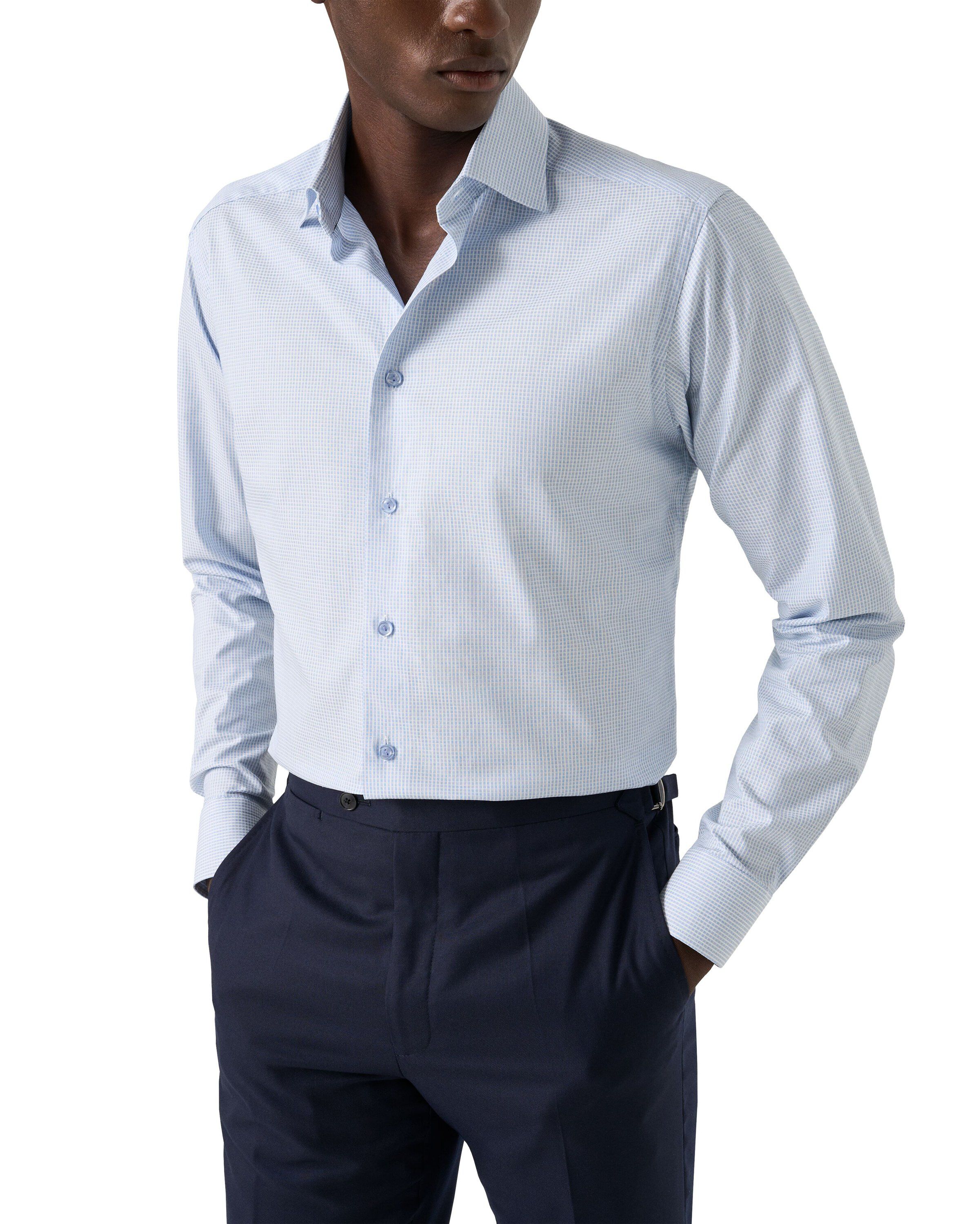 Contemporary Fit Check Twill Shirt