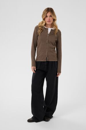 MilaSZ Contrast Stripe Cardigan