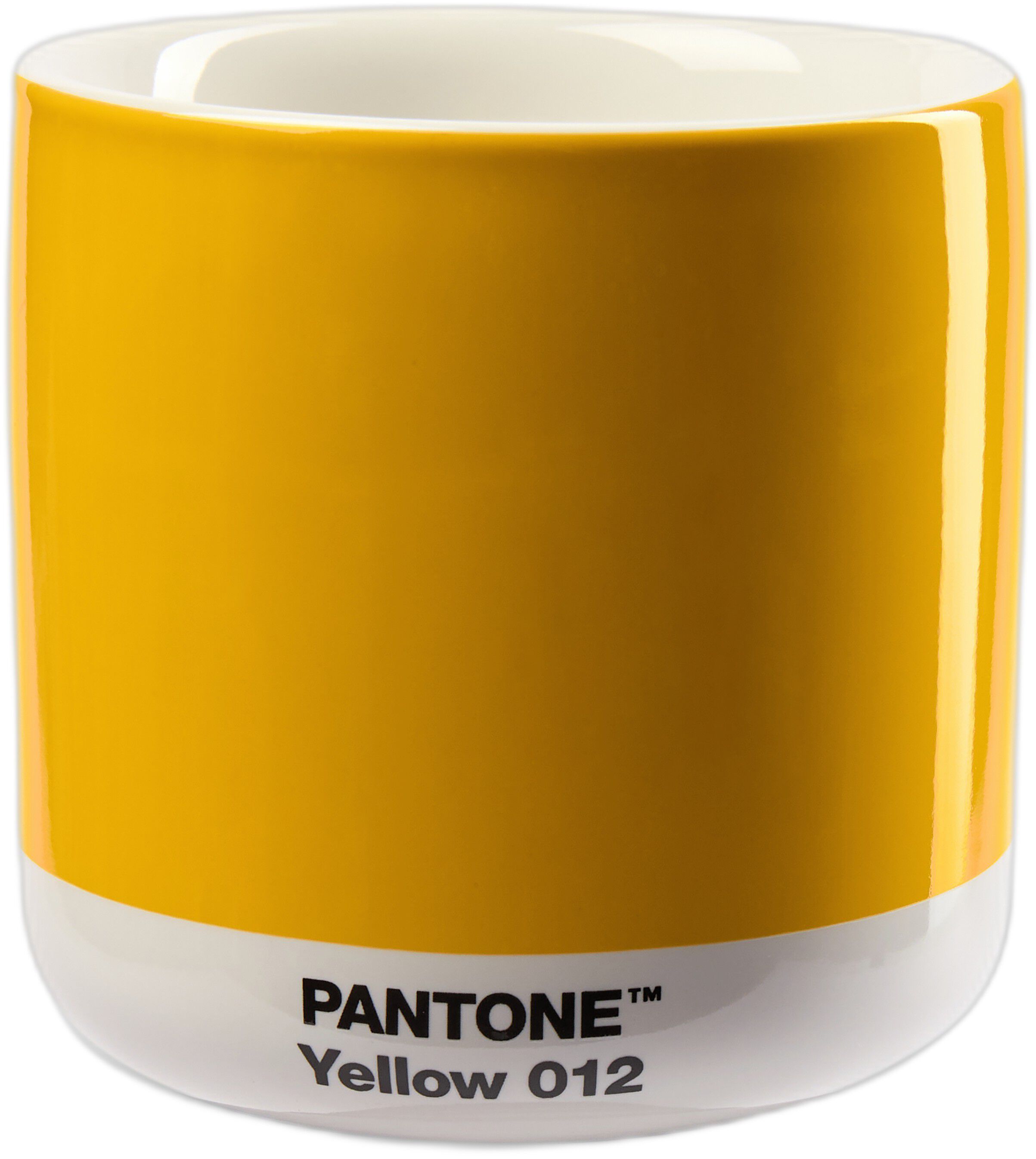 Pantone LATTE THERMO CUP 220ml Yellow 012 C