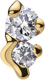 Arctic Stud Small Gold