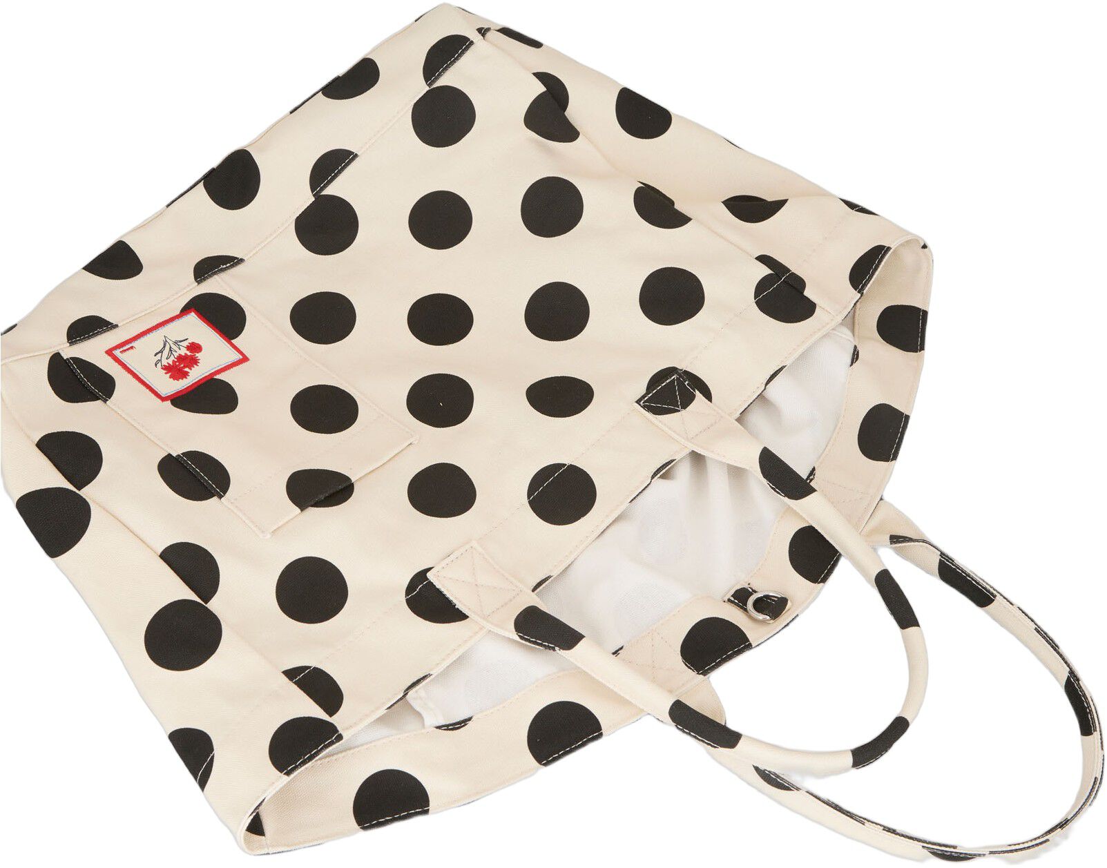 Maxi Polka Canvas Camila Bag