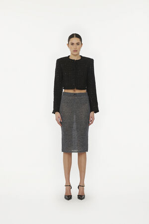 BOUCLE CROP JACKET