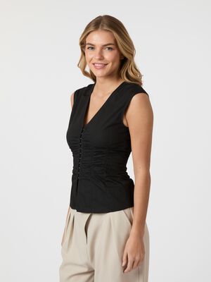 Mevida Poplin Top