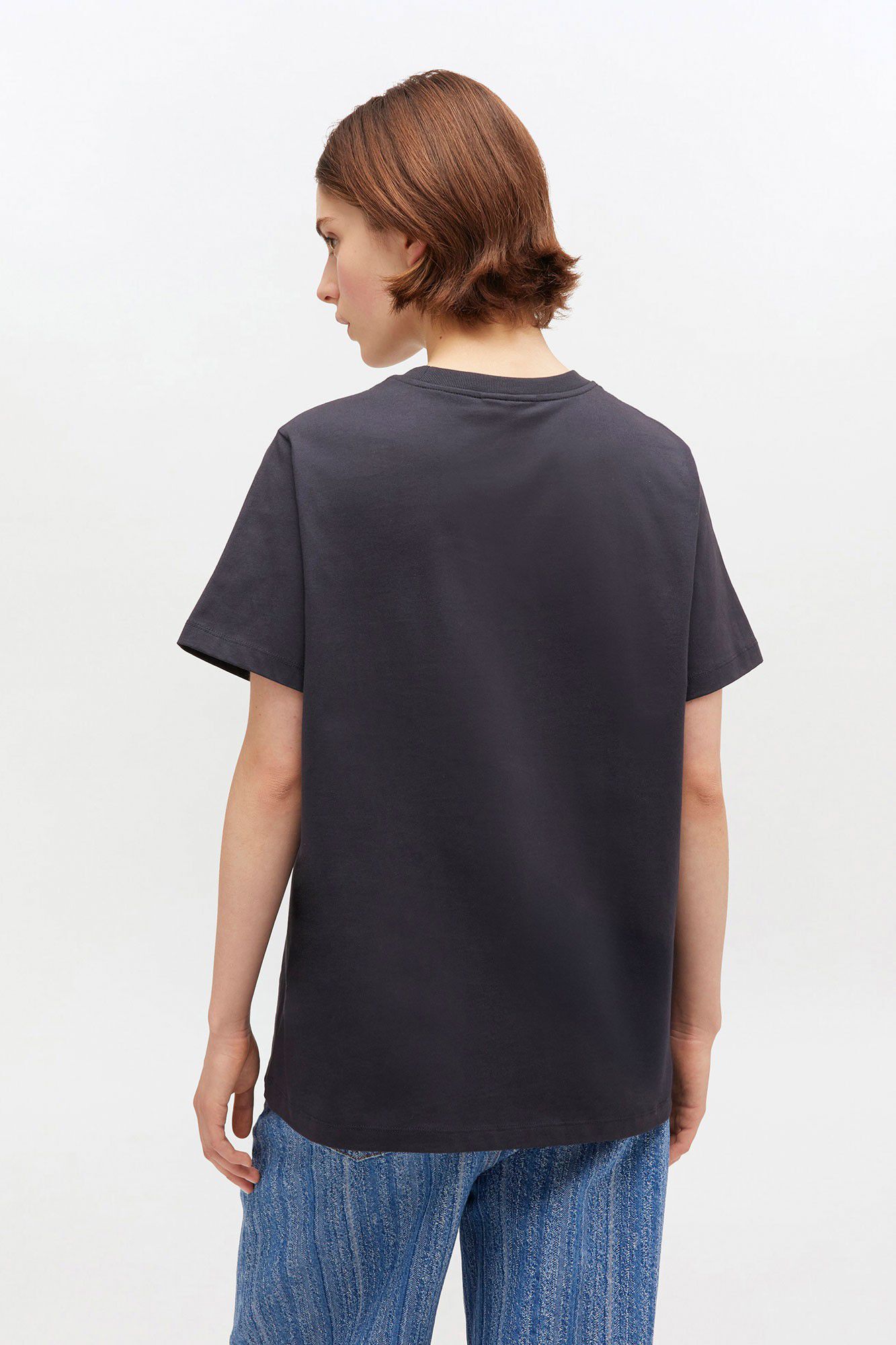 Basic Cotton Jersey Neon Kitty T-sh