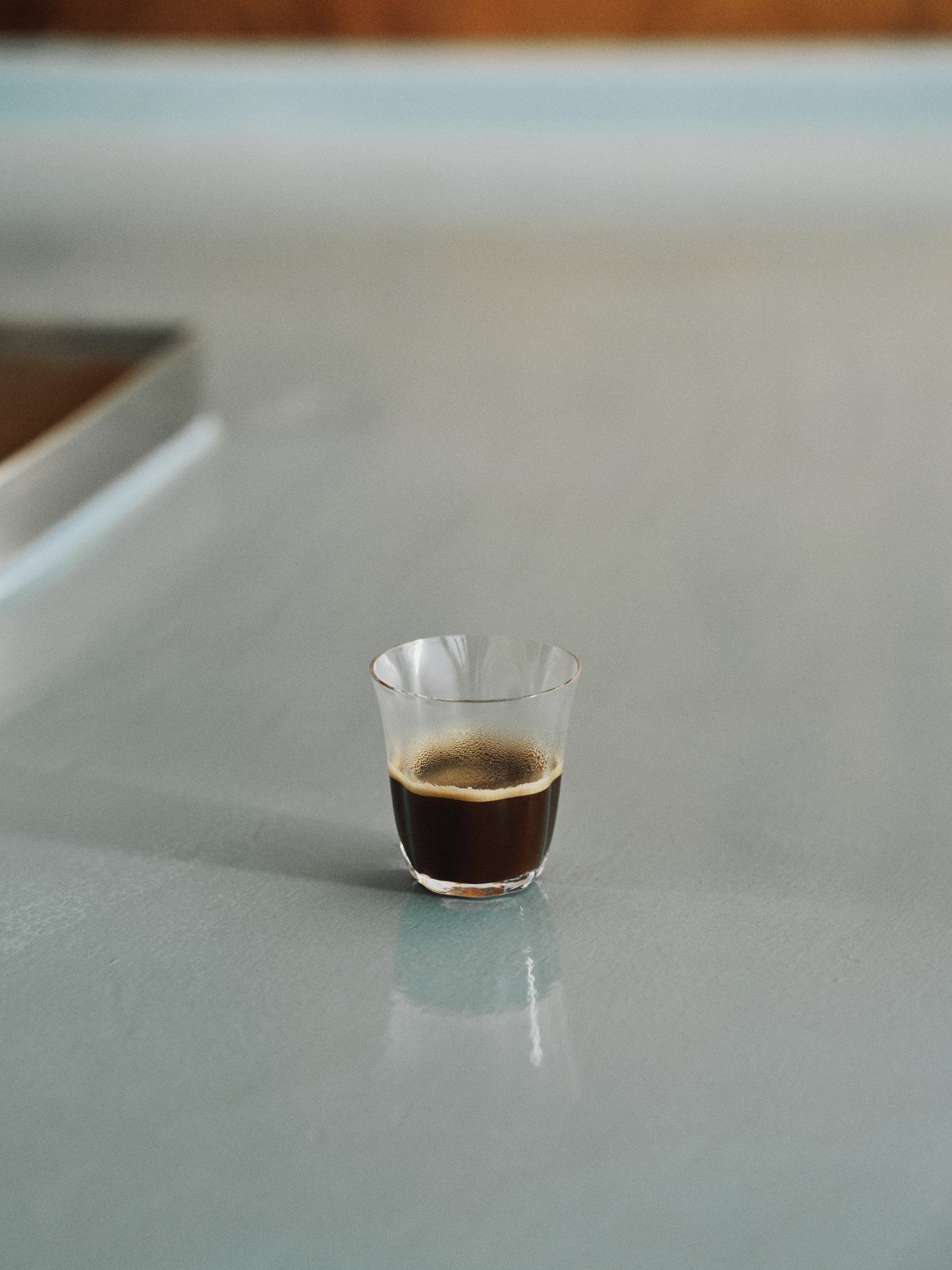 DOUBLE ESPRESSO GLASS SILHOUETTE