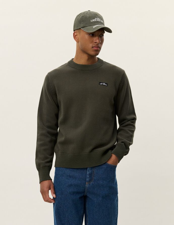 Gary Patch Crewneck Knit