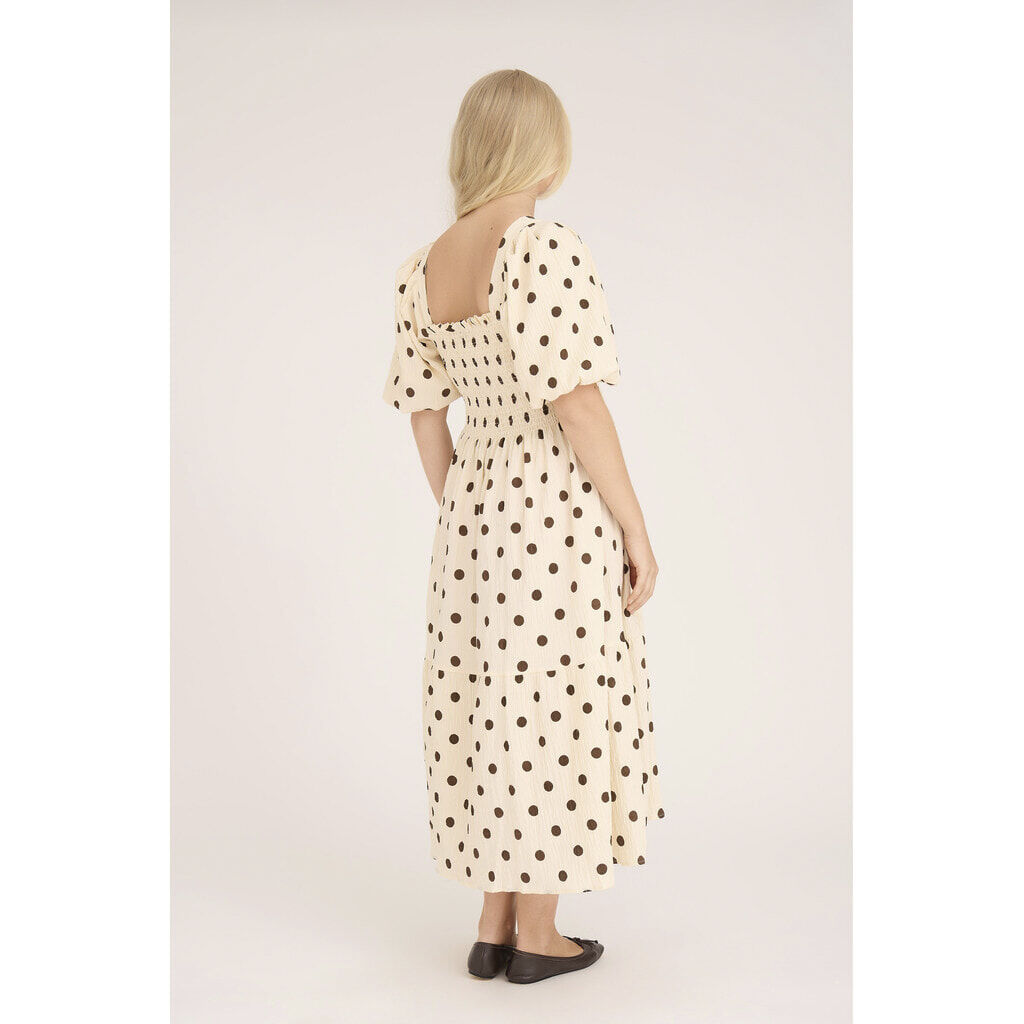 Cheri dot dress