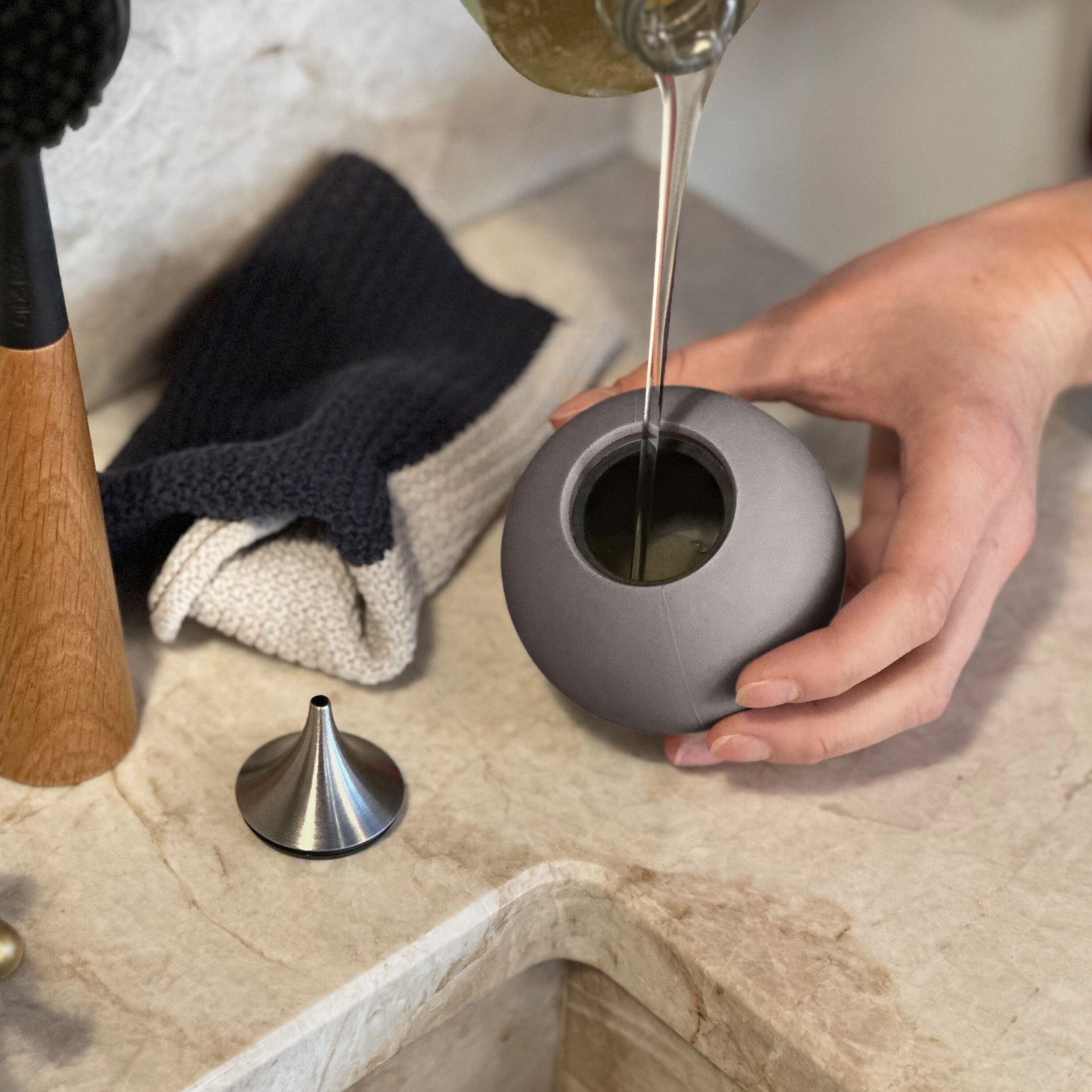 S&aelig;bedispenser Elephant grey