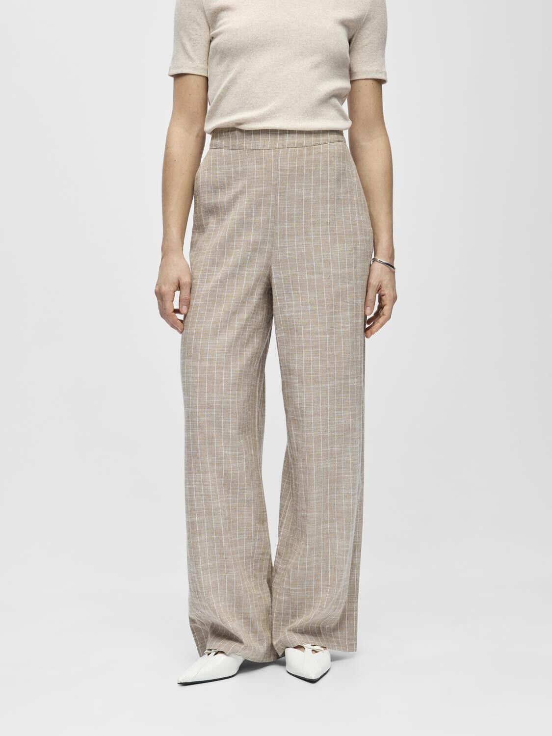 OBJPAULA YUI HW WIDE PANTS 144