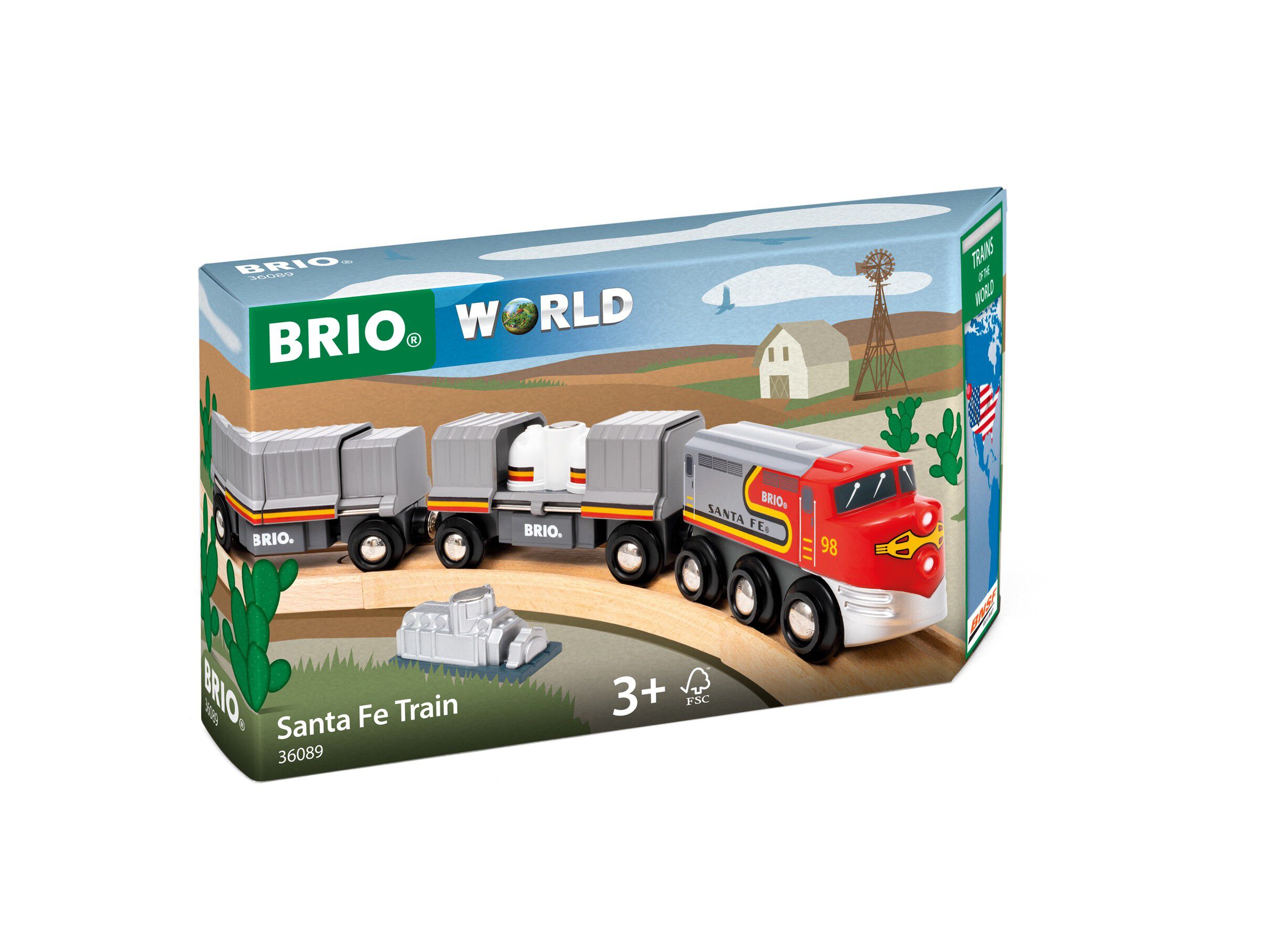 BRIO 36089 Santa Fe tog