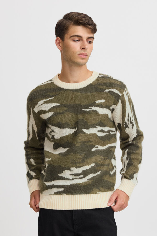 CFKLAES camo knit