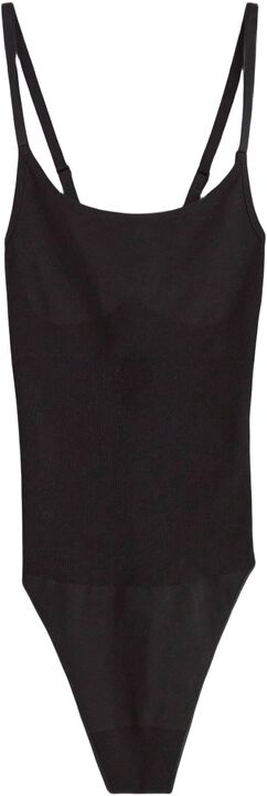 Shaping-bodystocking med g-streng og zonestøtte