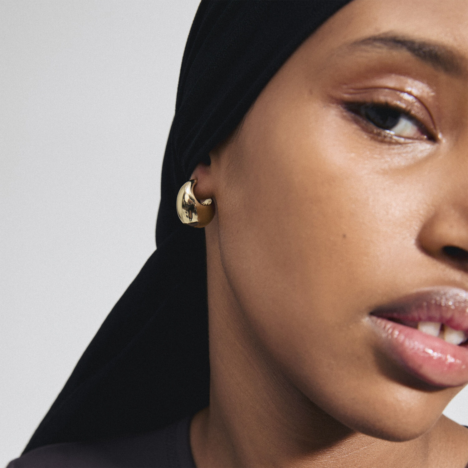 INTENT earrings gold-plated