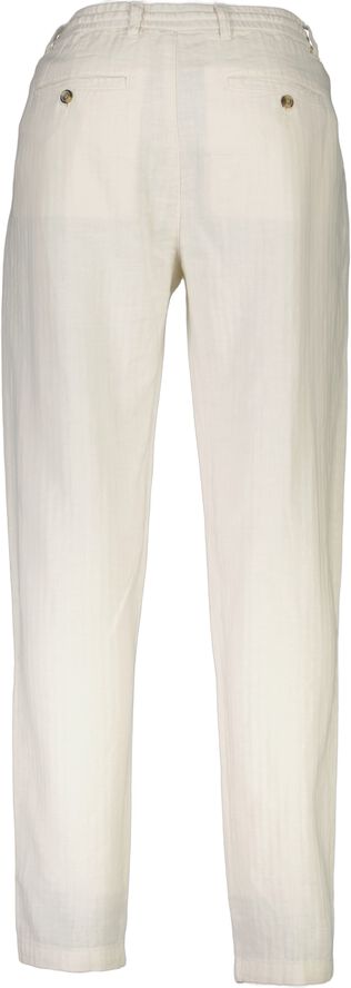 Linen blend herringbone pants