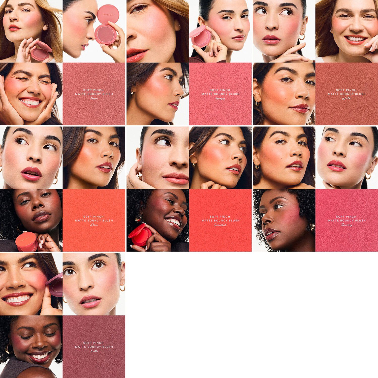 Soft Pinch Matte Bouncy Blush - Blush med en bl&oslash;d mat effekt