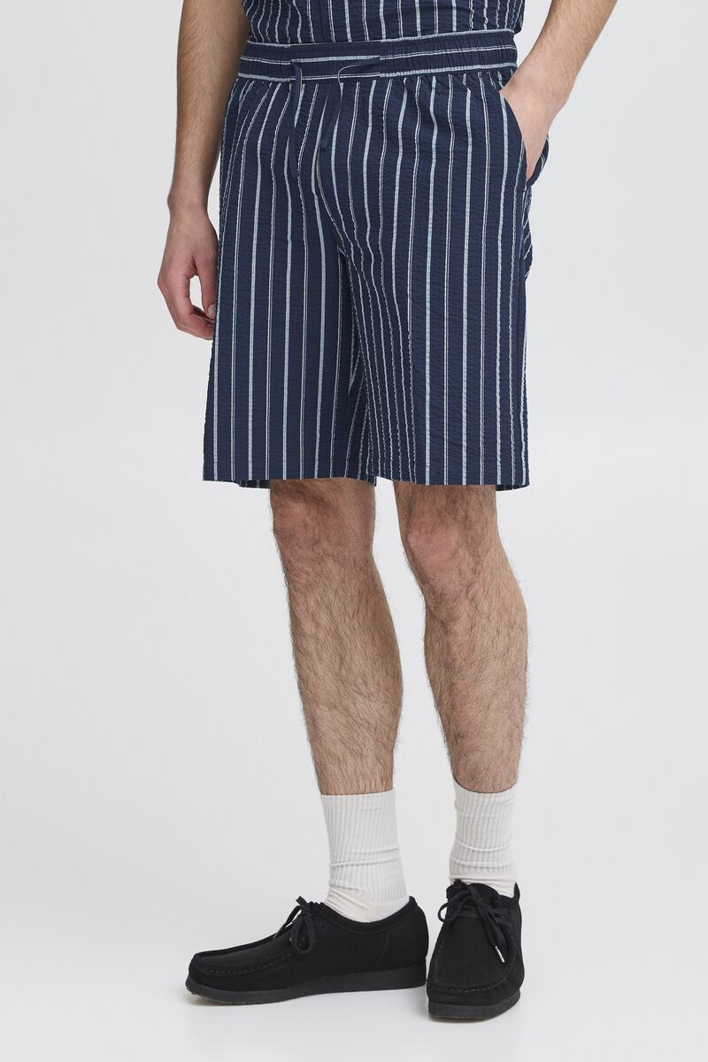 Cfkai 0204 Ss Striped Seersucker Sh