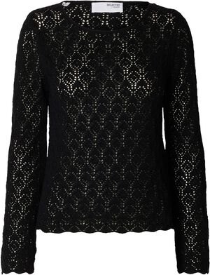SLFNIVA LS KNIT O-NECK