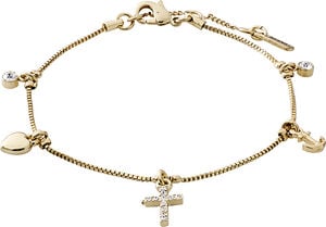 ANET crystal bracelet gold-plated