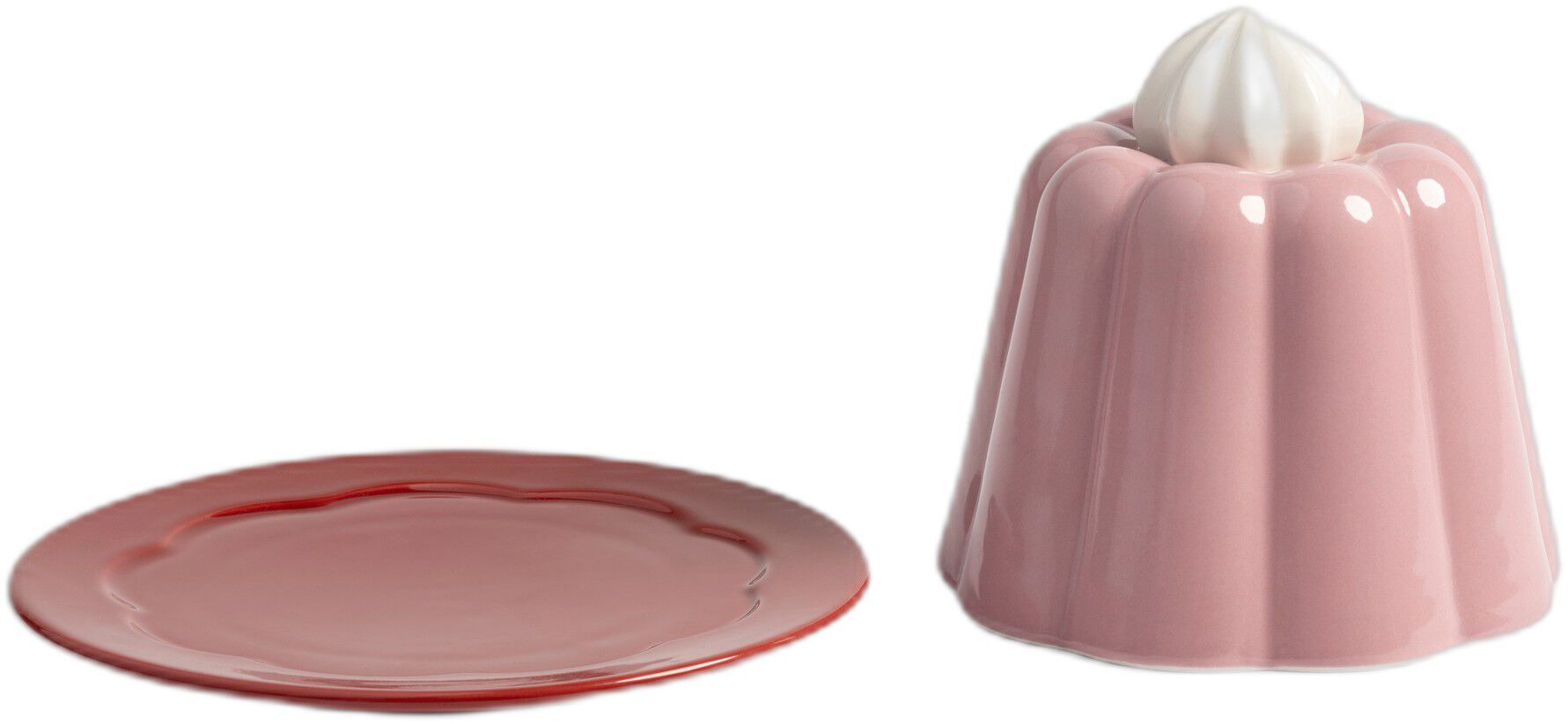 Cloche pudding pink