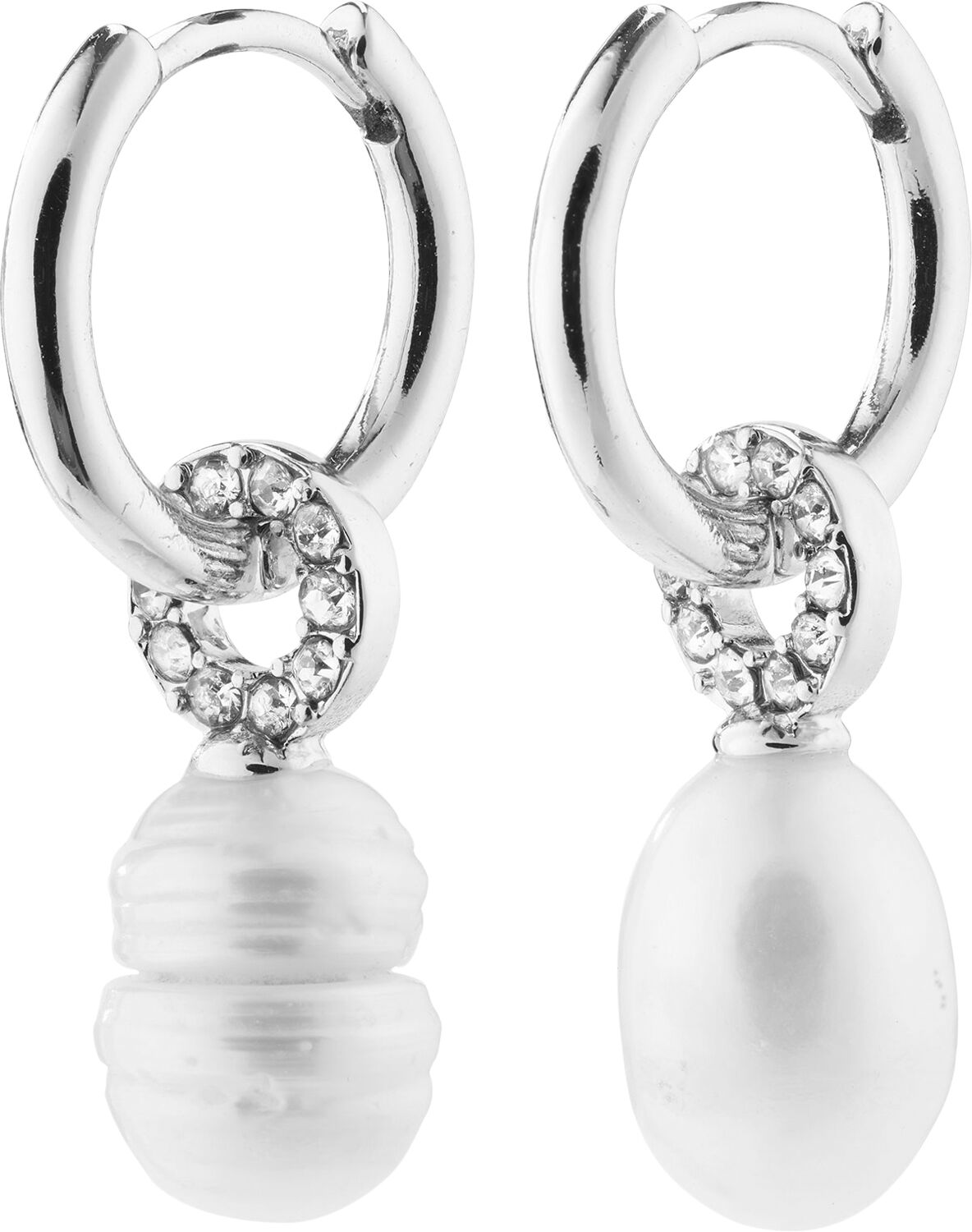 BAKER freshwaterpearl earrings silver-plated