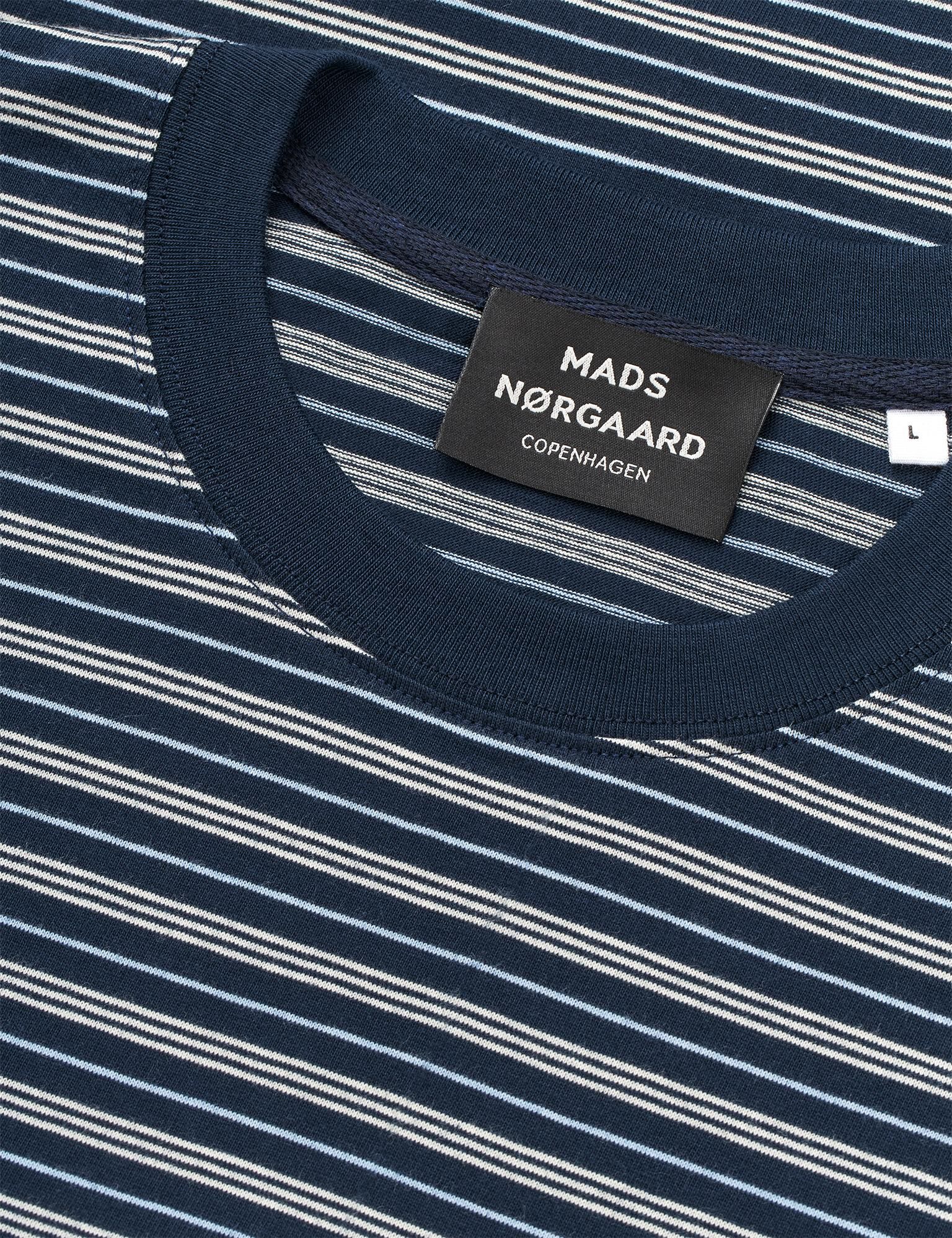 Cotton Jersey Stripe Frode Tee LS