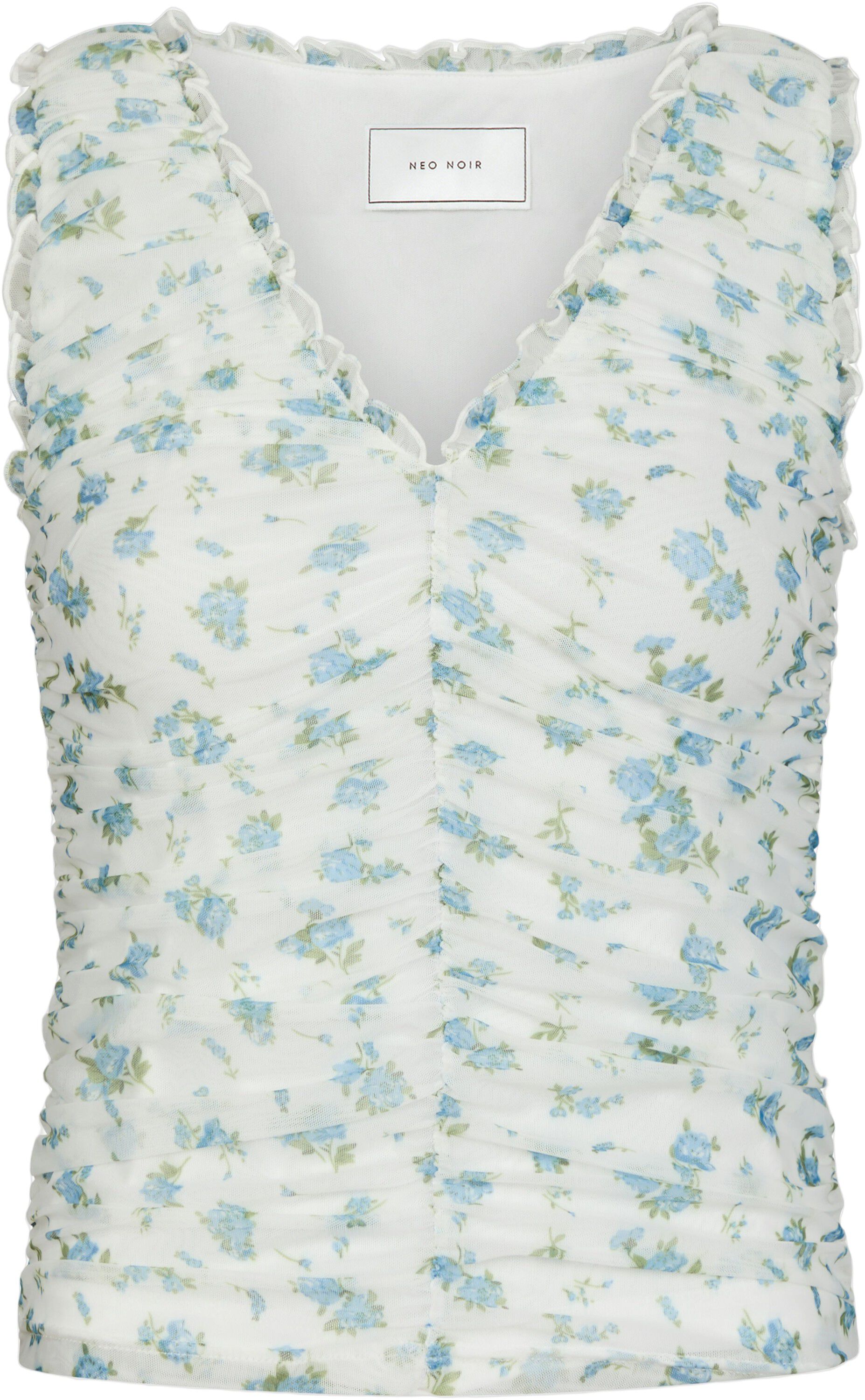 Nicolla Mesh Botanical Top