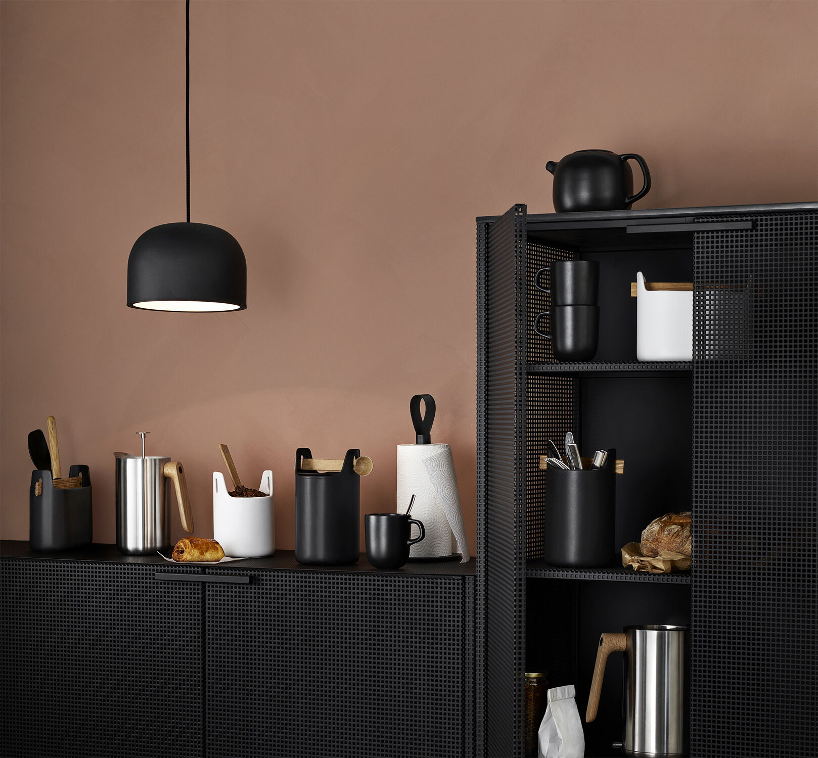 K&oslash;kkenrulleholder black