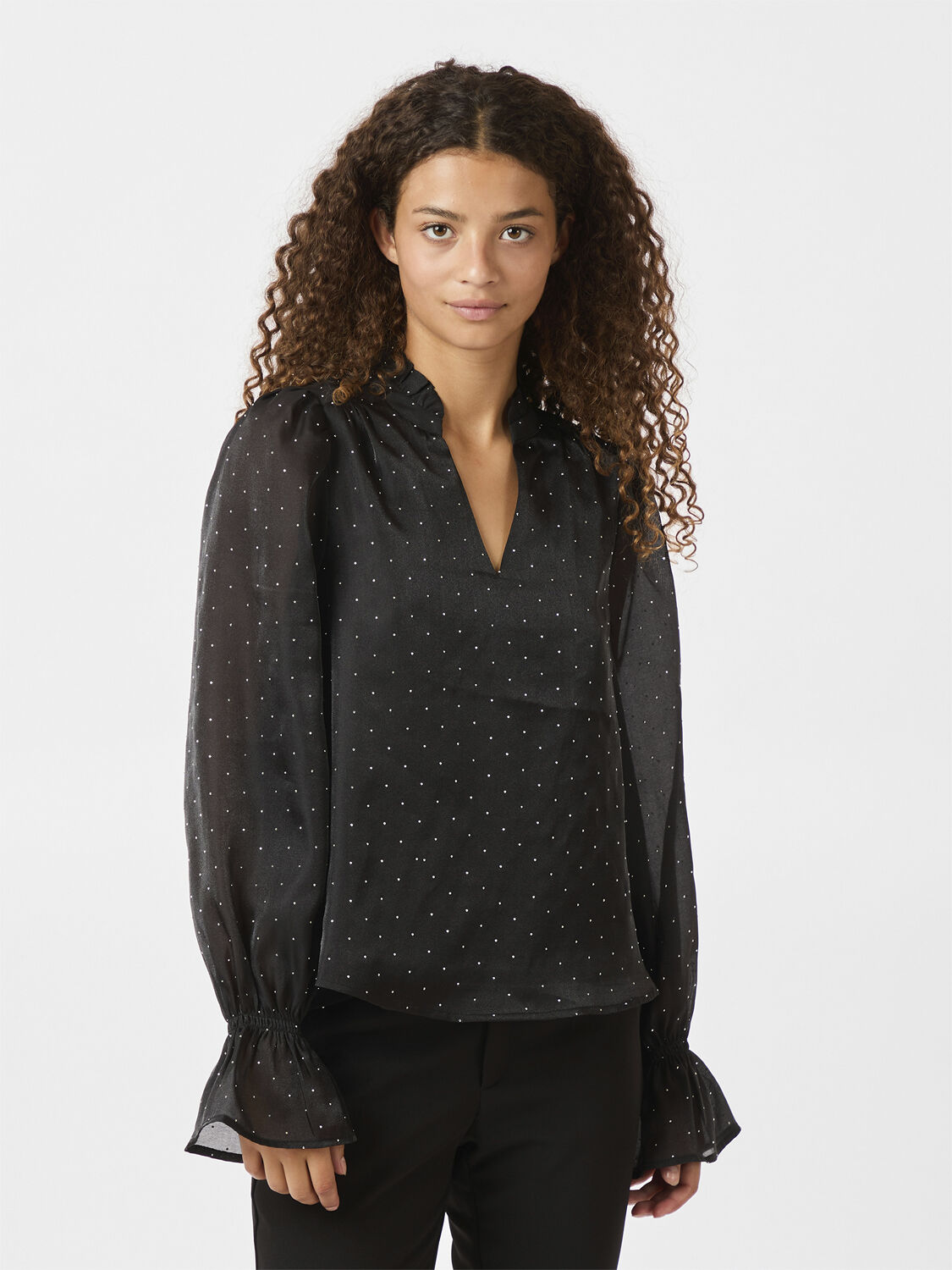 Amara Bedazzled Blouse