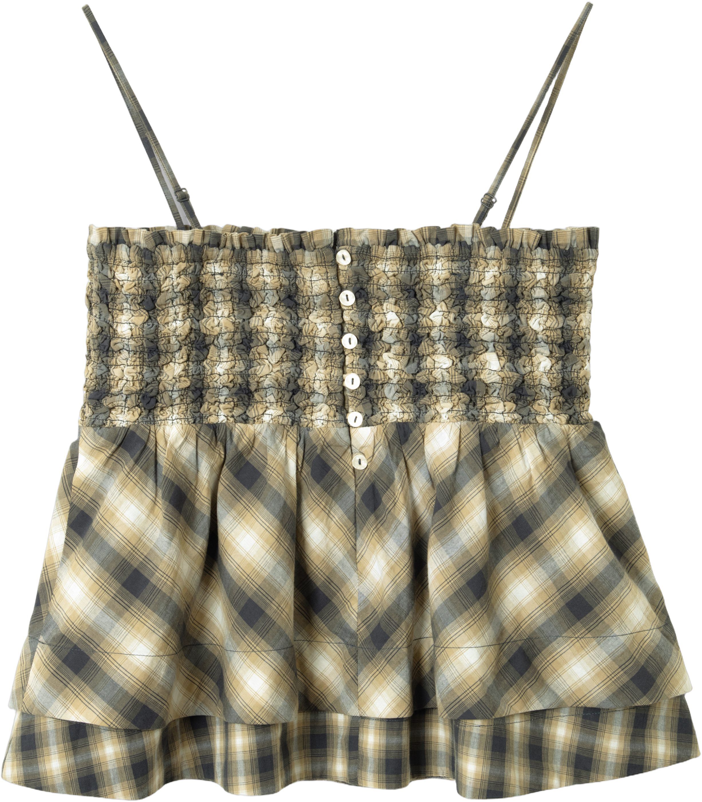 AZALEA CAMI - CARDAMON CHECK MIXED
