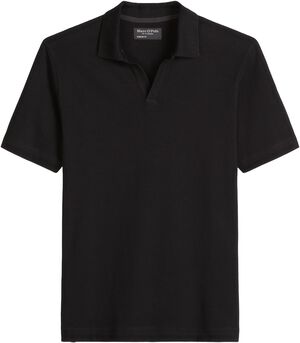Poloshirt, short sleeve, ribbed cam