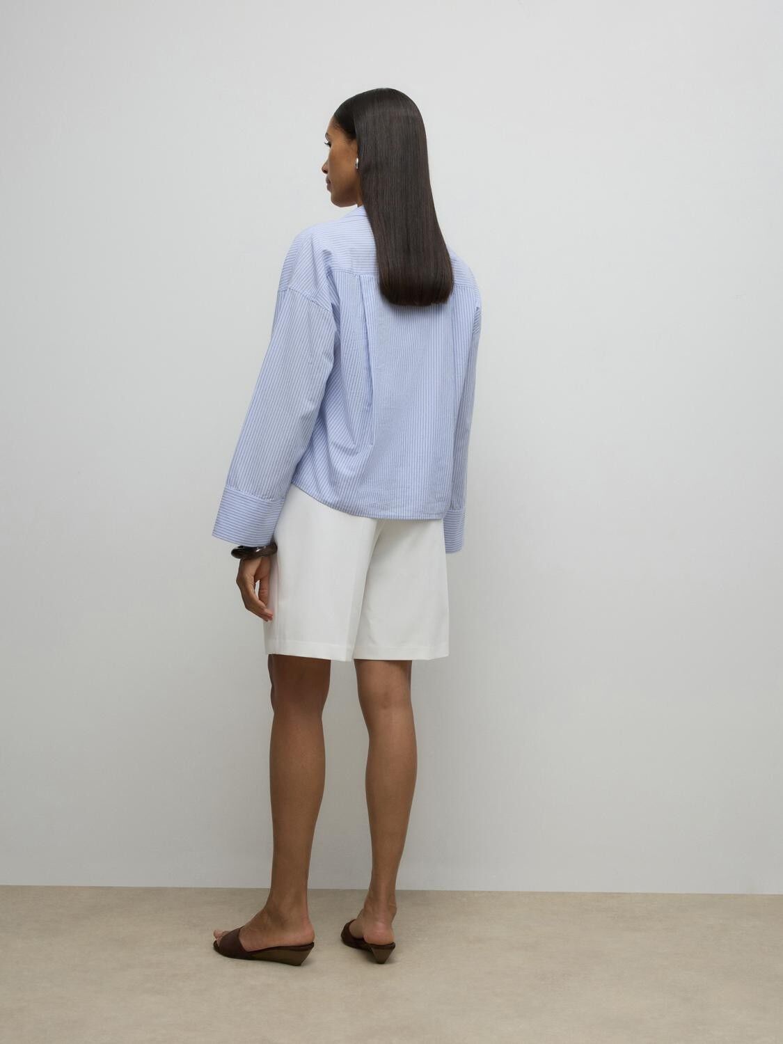 AWALLY LS BOXY SHIRT