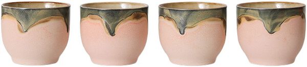 70s ceramics café cup blossom