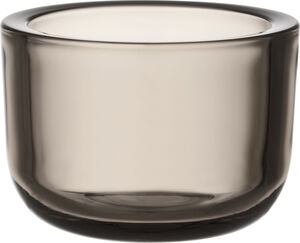 Valkea fyrfadsstage 6 cm - linen