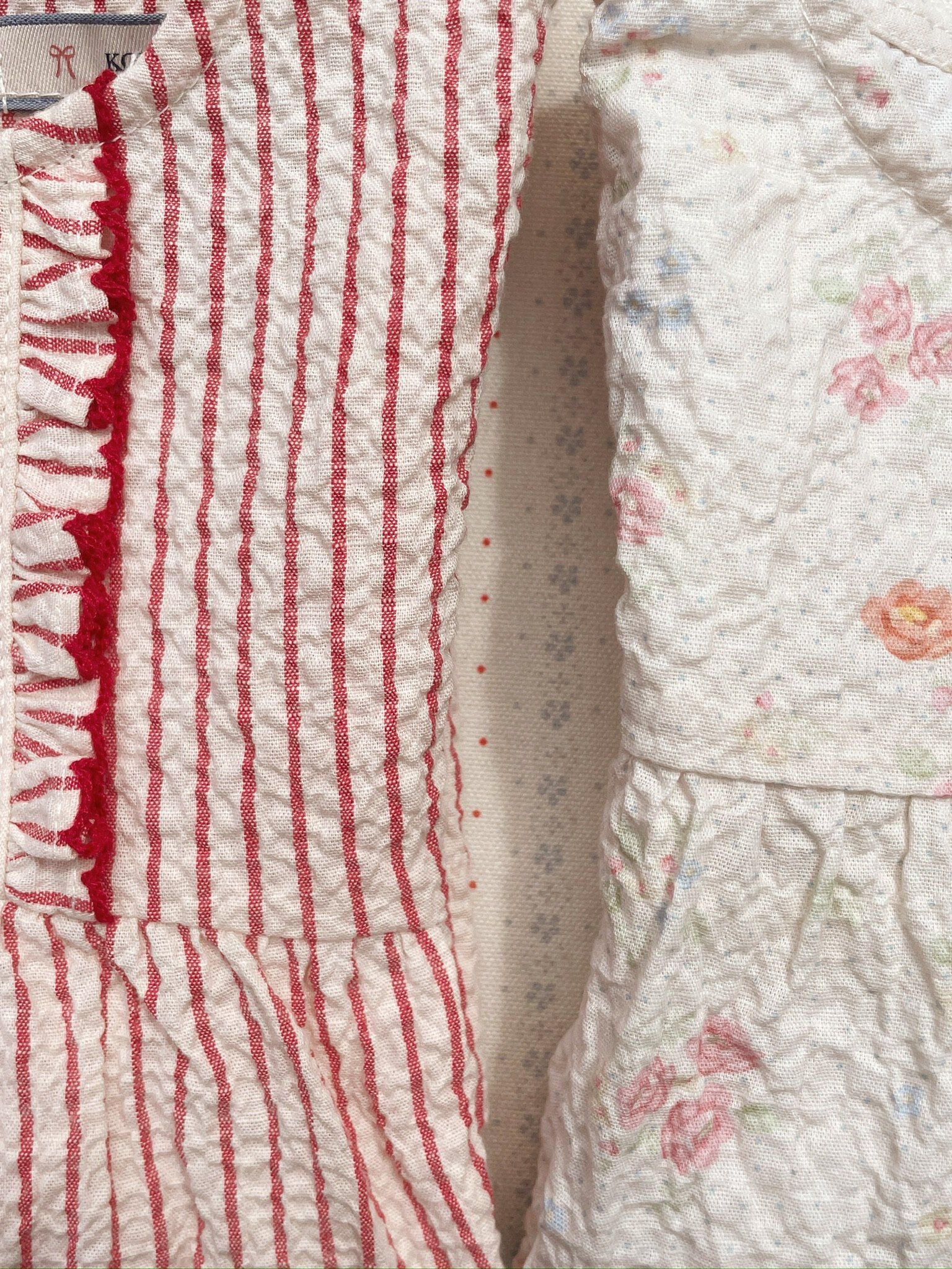 ELLIE FRILL ROMPER GOTS