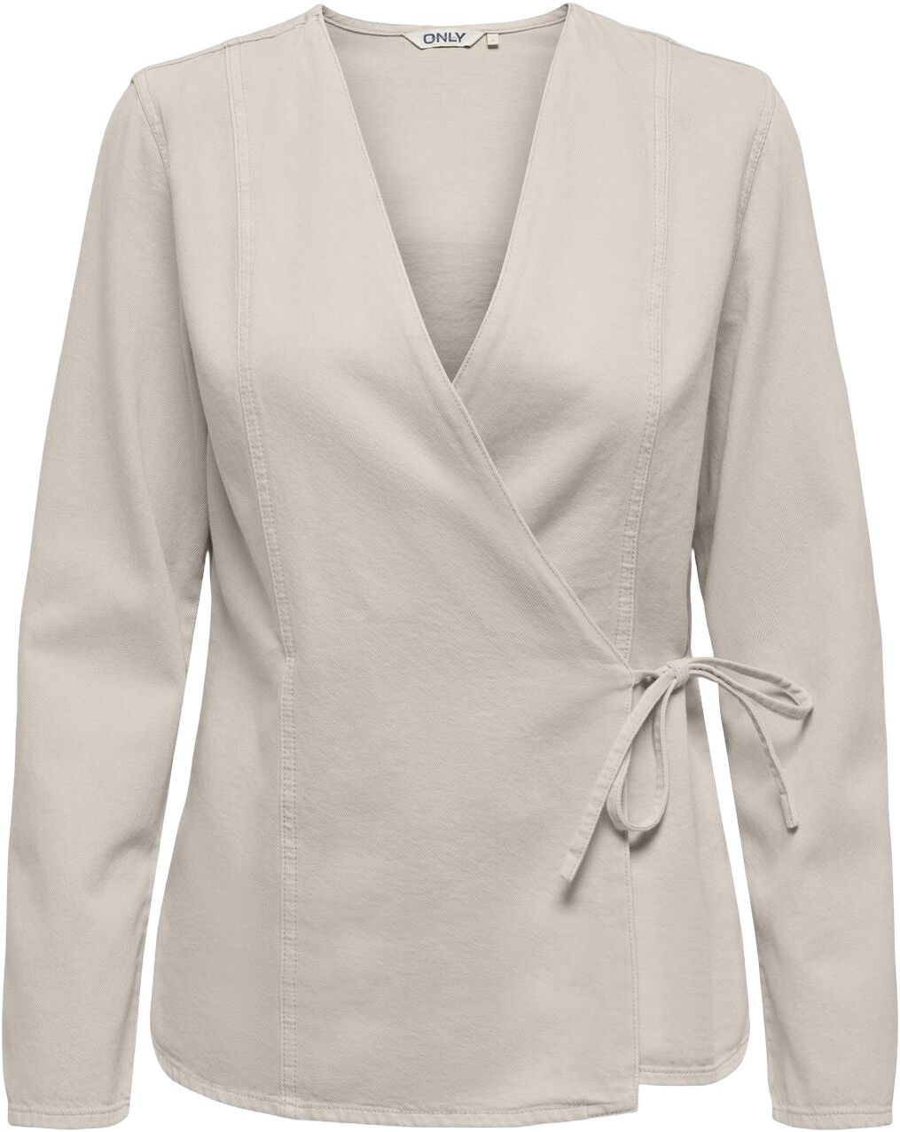 ONLSILLA L/S TIE WRAP BLOUSE CC PNT