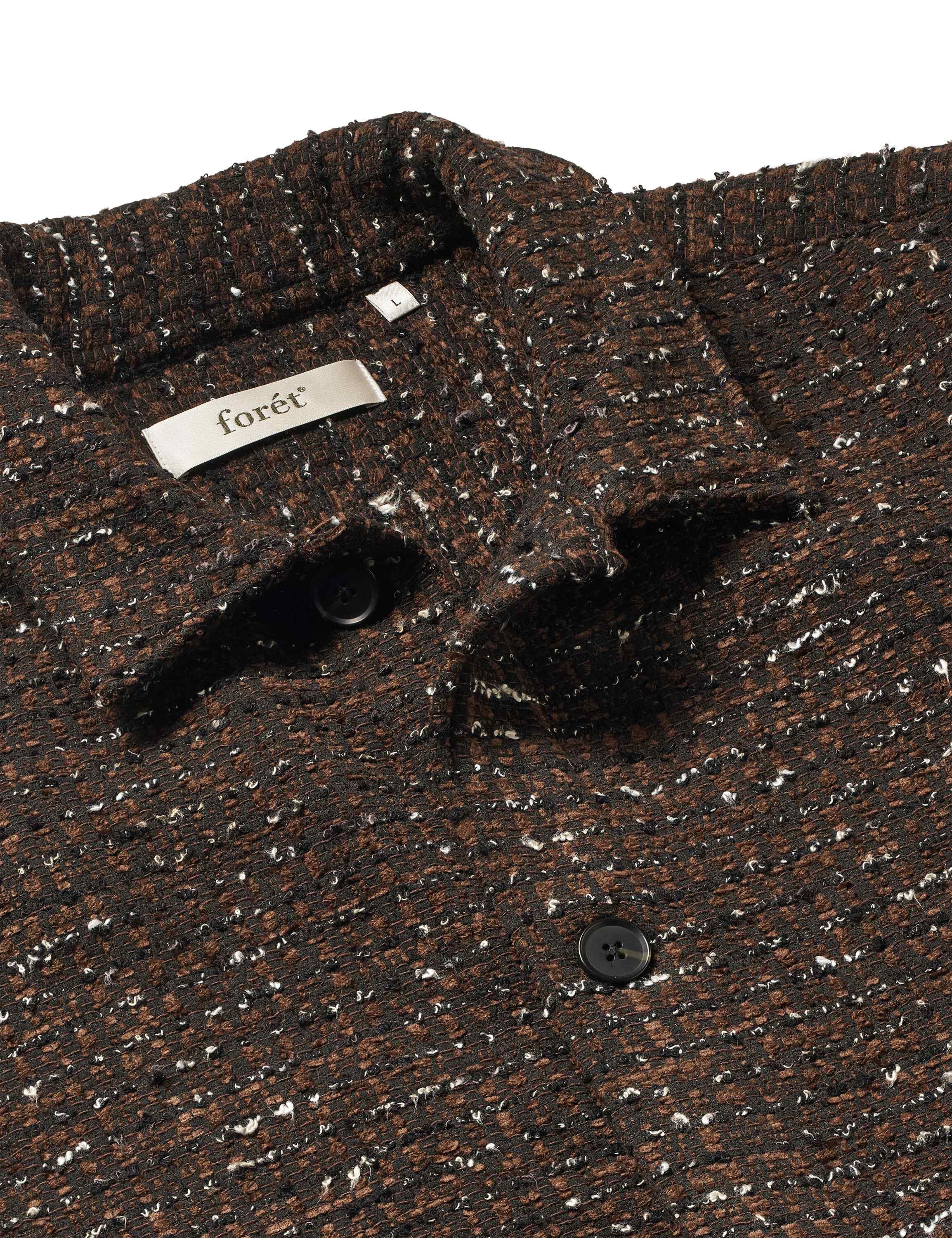 SUN BOUCL� RELAXED FIT OVERSHIRT