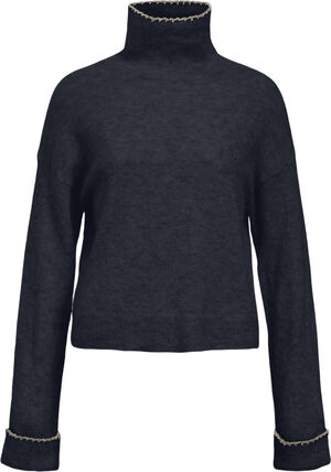 OBJNETE L/S RE KNIT PULLOVER 135