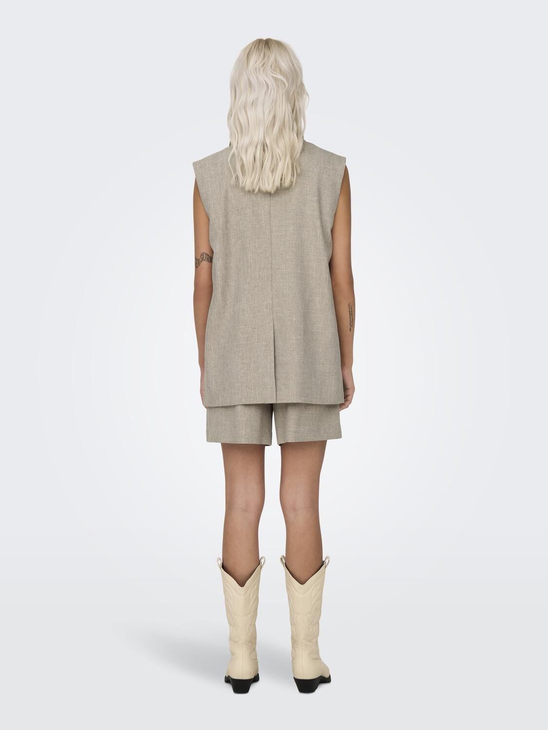 ONLLINDA S/L MEL OVERSIZE WAISTCOAT