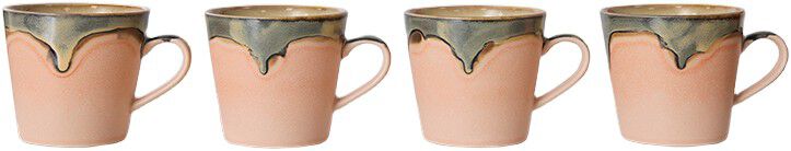 70s ceramics cappuccino mug blossom