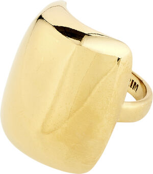 KIERAN ring gold-plated