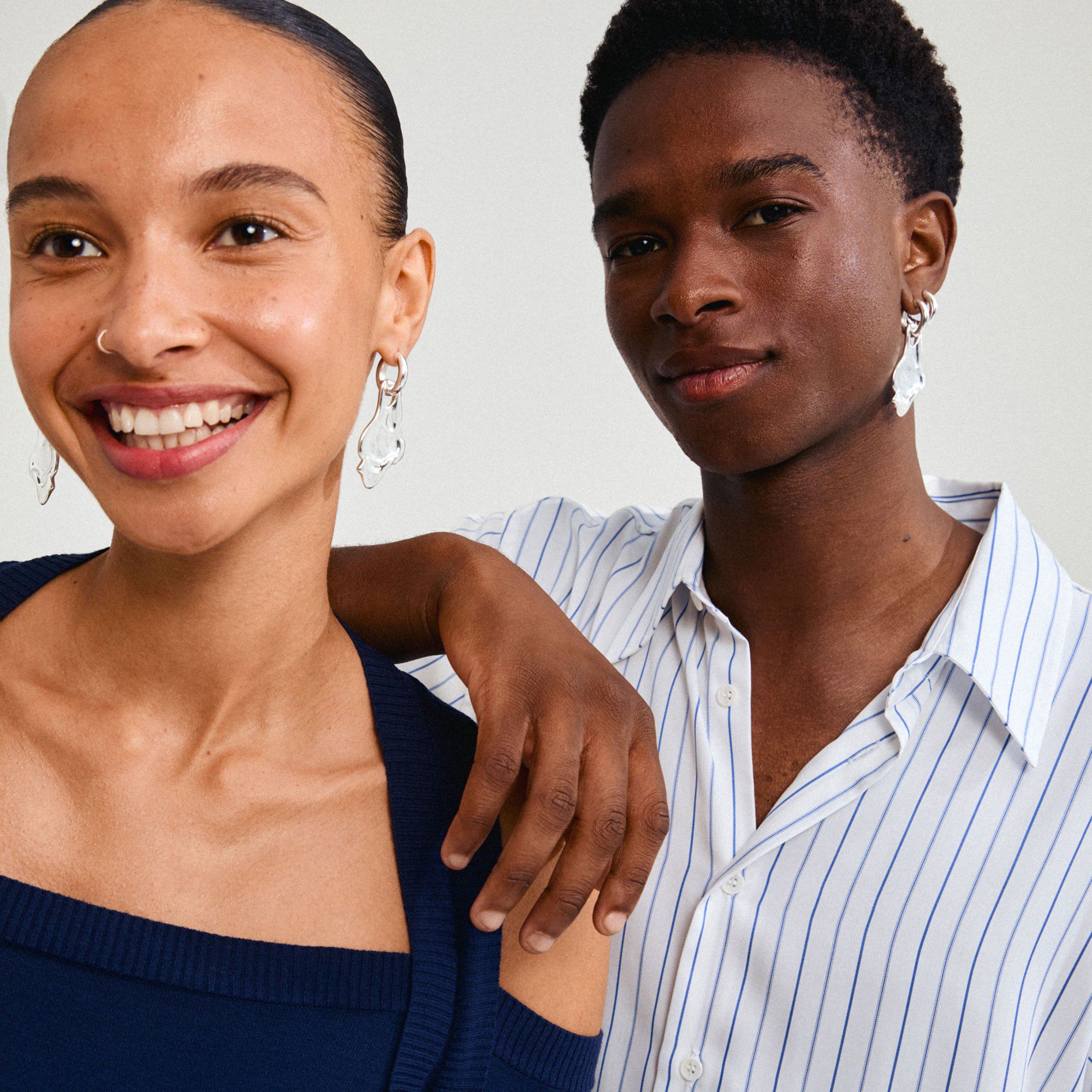 STARLIGHT earrings silver-plated