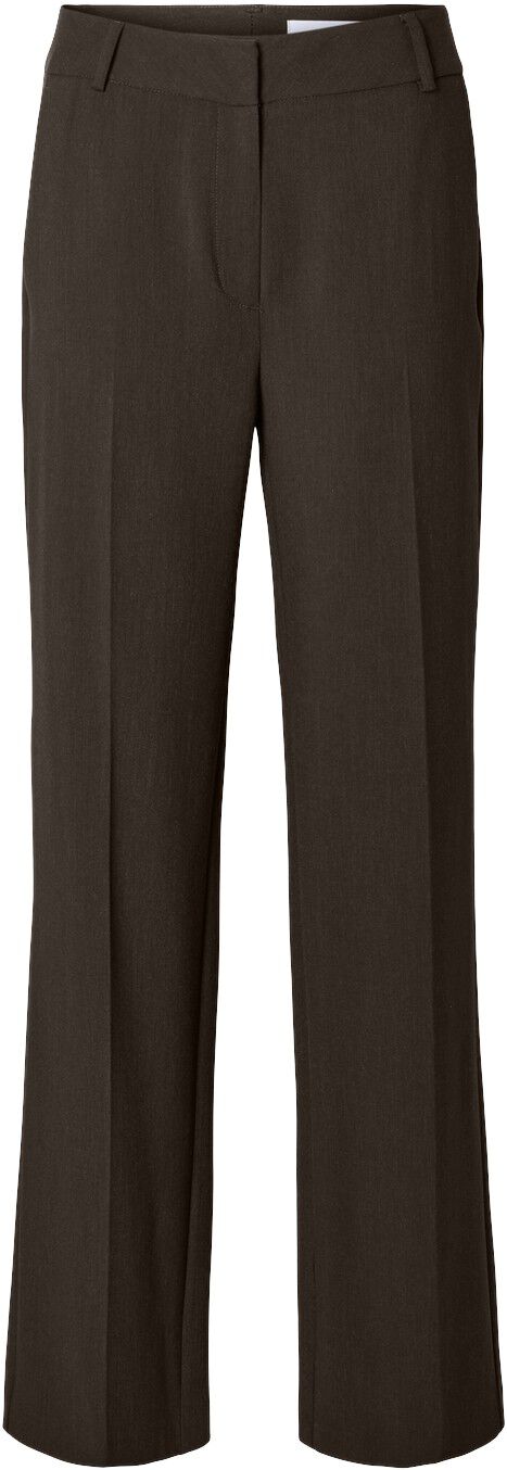 SLFRITA MW WIDE PANT MEL NOOS