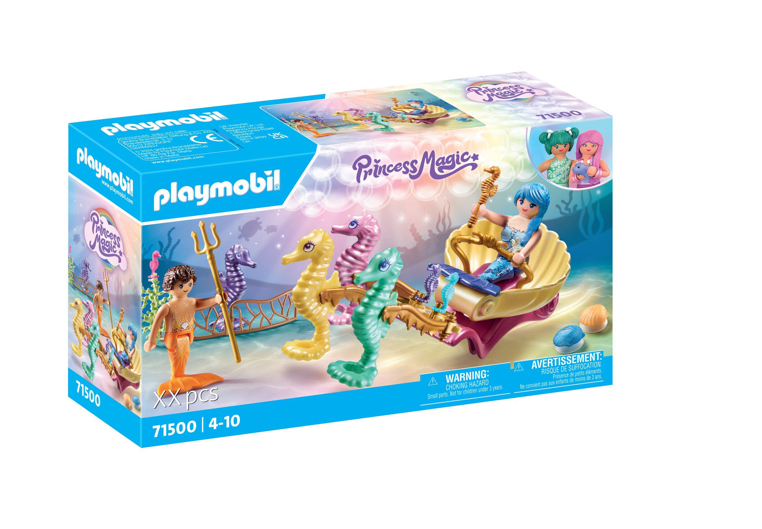 Mermaid Seahorse Carriage